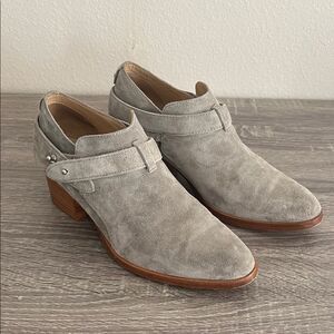 Rag Bone Harley Boot In Cemento Suede Boots Shoes